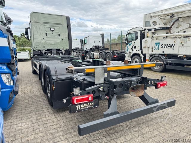 Swap body truck MERCEDES-BENZ 2553 Actros 5 L Öl-Retarder 2548 45 58 Lenkachse