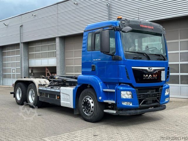Roll-off tipper truck MAN TG-S 26.470 6x4 Abrollkipper kurzer Radstand