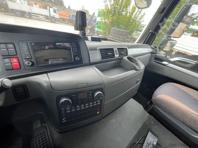 Flatbed truck MAN TG-M 18.340 4x2  Pritsche Kran Atlas 135.2+Funk