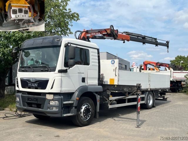 Special purpose truck MAN TG-M 18.340 4x2  Pritsche Kran Atlas 135.2+Funk