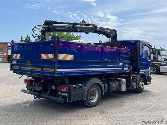 Customized van MAN TG-L 8.190.4x2 BL 2-Achs Kipper Kran Hiab 078+Gr