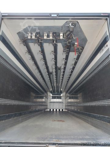 Reefer semitrailer CHEREAU CSD-Tiefkühlauflieger-Carrier-SAF-Rohrbahnen