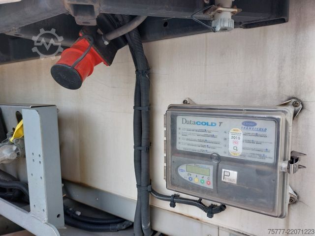 Reefer semitrailer CHEREAU CSD-Tiefkühlauflieger-Carrier-SAF-Rohrbahnen