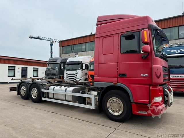 Wechselfahrgestell LKW DAF XF 105.460 * RETARDER * AHK * 1. HAND *LIFTACHSE