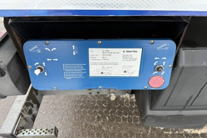 Kühlkoffer-LKW Mercedes-Benz Atego 1022 4x2 Kühlkoffer+HB / Swiss-Vehicle