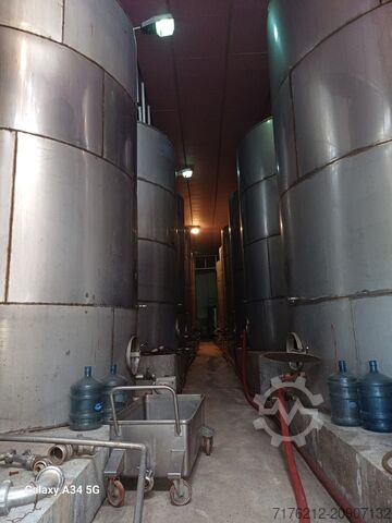 39.000 Liter Edelstahllagertank  