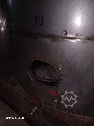 39.000 Liter Edelstahllagertank  