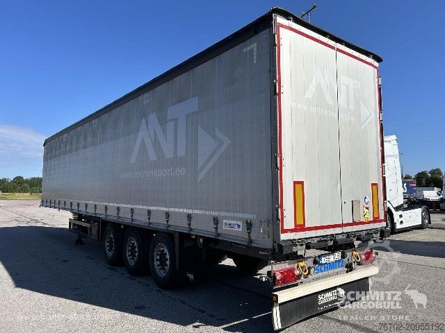 Open semitrailer with tarp Schmitz Cargobull Curtainsider Standard