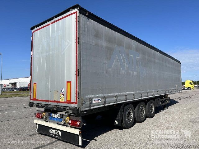 Open semitrailer with tarp Schmitz Cargobull Curtainsider Standard