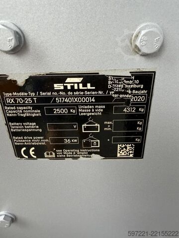 LPG Forklifts Still RX70-25T