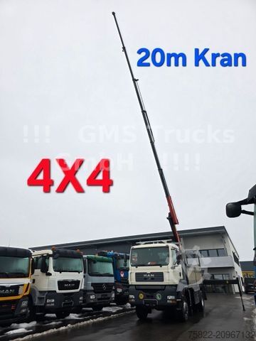 Other MAN TGA18.310 / 4X4 ALLRAD /20m Palfinger Kran/WINCH