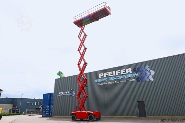 Scissor lift PB Lifttechnik S175-19E 4x4 Electric, 4x4 Drive, 18.1m Working He