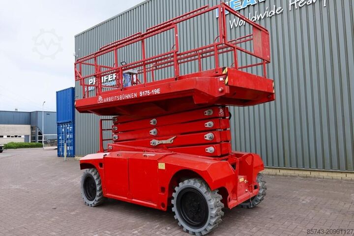 Scissor lift PB Lifttechnik S175-19E 4x4 Electric, 4x4 Drive, 18.1m Working He