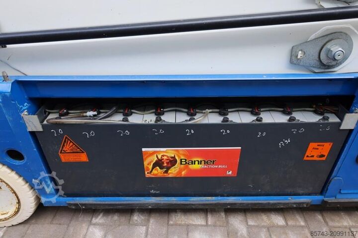 Scissor lift PB Lifttechnik S225-12ES Electric, 22.5m Working Height, 450kg Ca