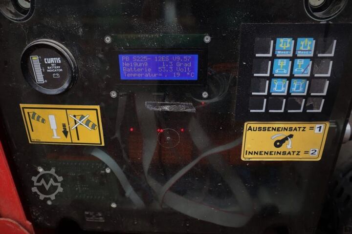 Scissor lift PB Lifttechnik S225-12ES Electric, 4x2 Drive, 22.5m Working Heigh