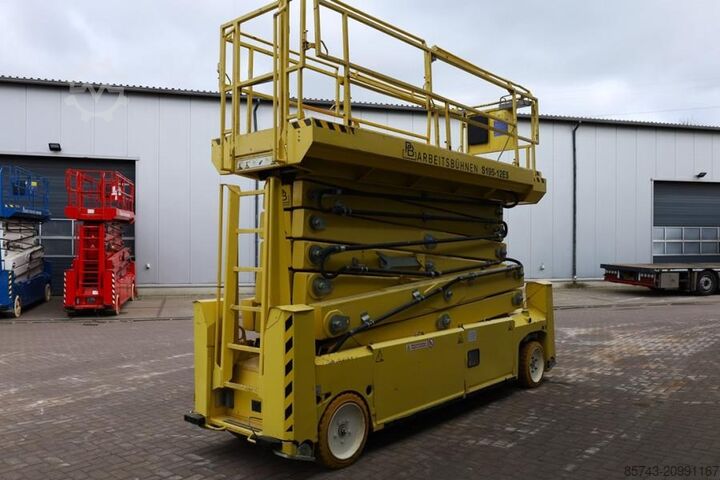 Scissor lift PB Lifttechnik S195-12ES Electric, 19.6m Working Height, 700kg Ca