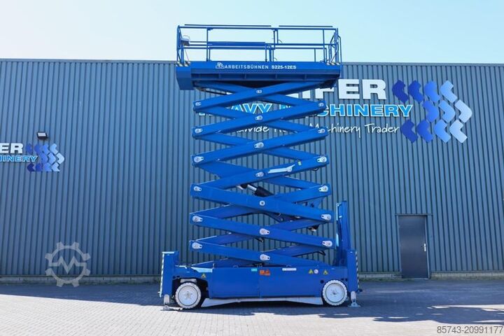 Scissor lift PB Lifttechnik S225-12ES Electric, 22.5m Working Height, 450kg Ca