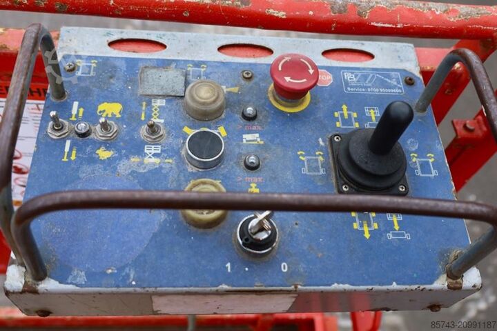 Scissor lift PB Lifttechnik S225-12ES Electric, 22.5m Working Height, 450kg Ca