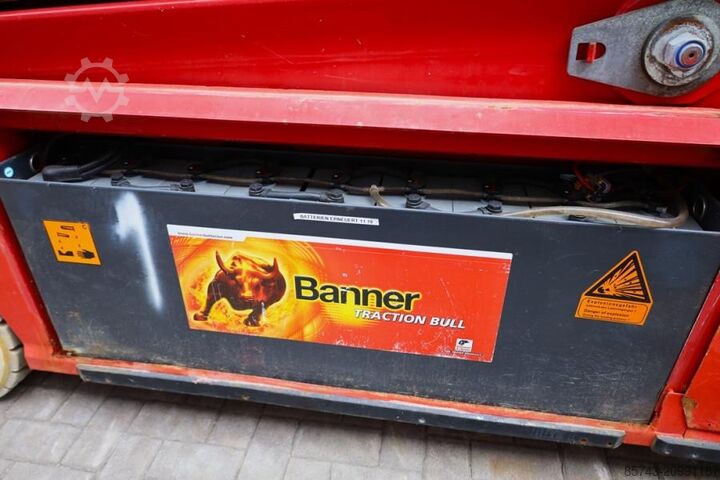 Scissor lift PB Lifttechnik S225-12ES Electric, 22.5m Working Height, 450kg Ca