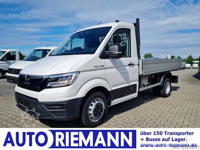 Pick-up van Man TGE 5.160 Pritsche MR LED Tempomat Leiterträger