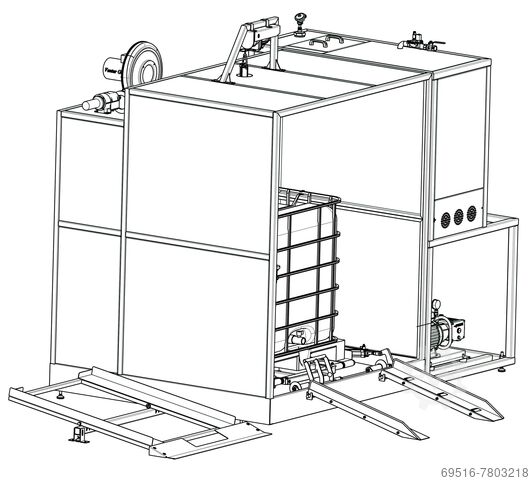 IBC CONTAINER WASH Vacat-Technika MK1005/63/1