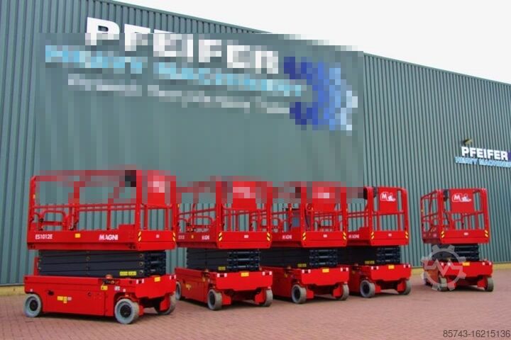 Scissor lift Magni ES1012E Electric, 10m Working Height, 450kg Capaci