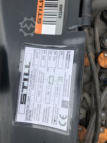 Electric Pallet Trucks Still EXU16 mit Waage