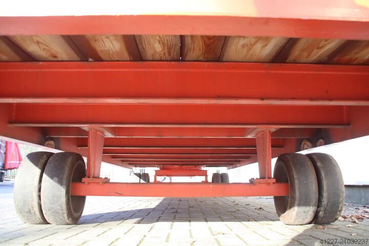 Heavy-duty transport vehicle 16 tons Plan 10  6005/2000/H710 mm