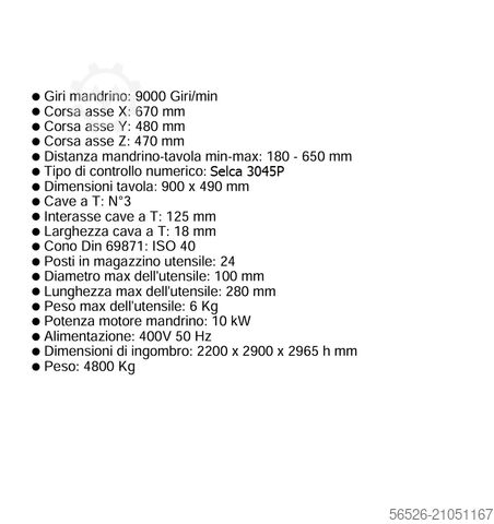 Vertikales Bearbeitungszentrum FAMUP MCX 700