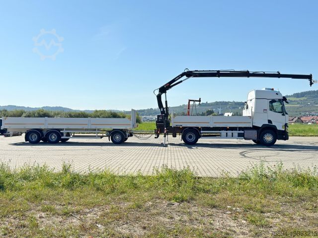 Autokran RENAULT C 440* HIAB X-HIDUO 138 B-3 + FUNK + Anhänger