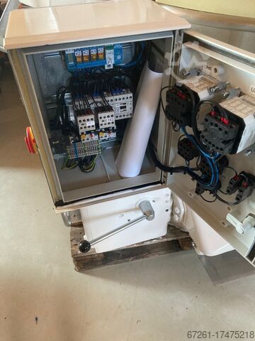 L-shaped mixer Diosna D 200 A Plus ausfahrbar