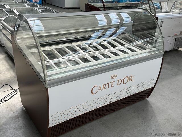 ISA PRO VG - 18 Eisvitrine Kühlvitrine ISA Professional 18