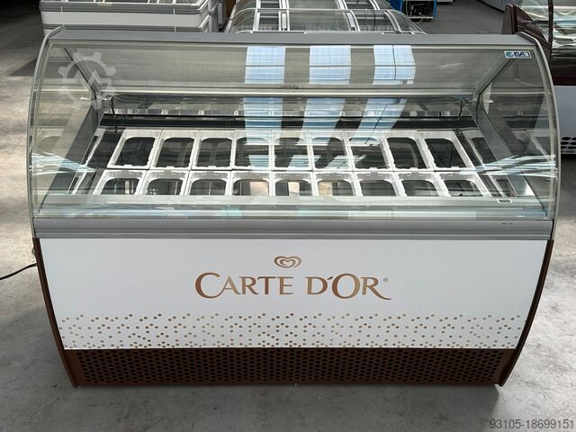 ISA PRO VG - 18 Eisvitrine Kühlvitrine ISA Professional 18