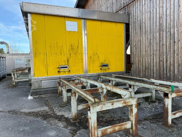 Vacuum dryer Vacuum drying chamber Brunner Hildebrand HIGH VAC-54/10,5