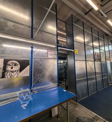 2 geschossige Fachbodenanlage 215 m² Schulte Lagertechnik MULTIplus