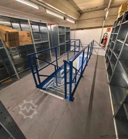 2 geschossige Fachbodenanlage 215 m² Schulte Lagertechnik MULTIplus
