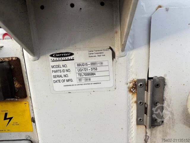 Aggregat Carrier Genset / 7911 Hours / 2019 / 3x in stock