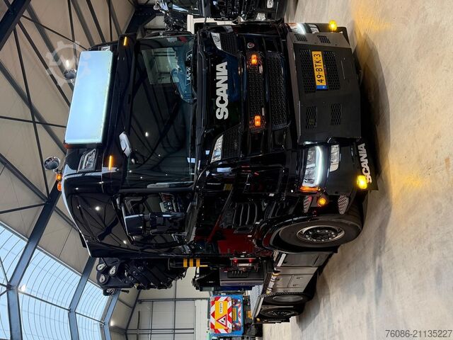 Standard-SZM Scania R500 TREKKER/BAKWAGEN!!HIAB 63TM FLYJIB/LIER!! ...