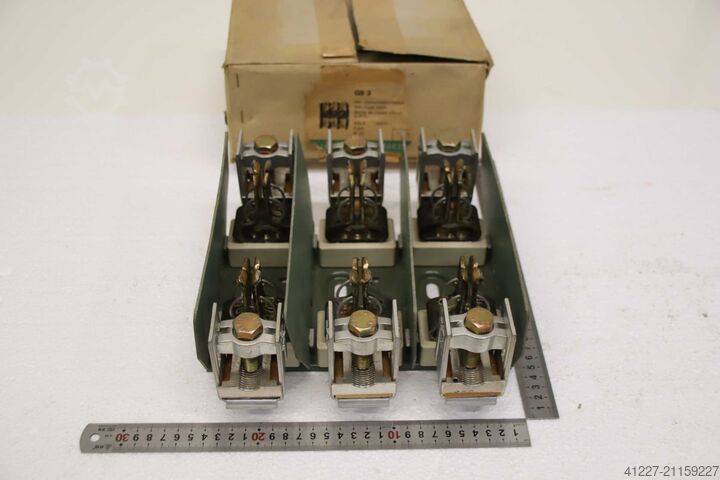 Sicherungsunterteil 3 Stück Klöckner-Moeller GS 3  630 A