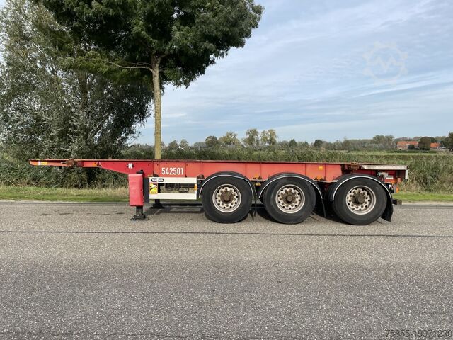 Container transport Van Hool Tankcontainerchassis 20 FT Chassis / ADR / BPW ...
