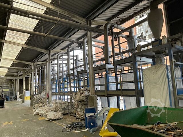 PET-Flaschen Recyclinganlage, 2.000 kg/h SKM 2,000 kg/hour