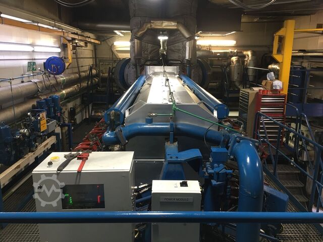 5901 kW Wartsila Vasa 18V32DF Kraft-Wärme-Kopplungsanlage WARTSILA Vasa 18V32DF