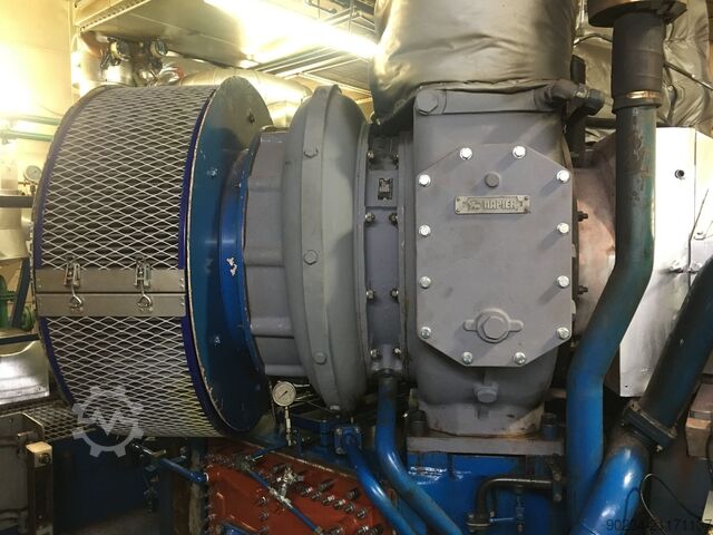 5901 kW Wartsila Vasa 18V32DF Kraft-Wärme-Kopplungsanlage WARTSILA Vasa 18V32DF