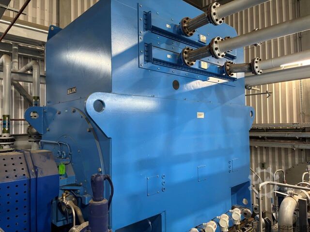 11,6 MW Kondensations-Dampfturbinen-Generator – TGM Kanis (2017) TGM 11.6 MW