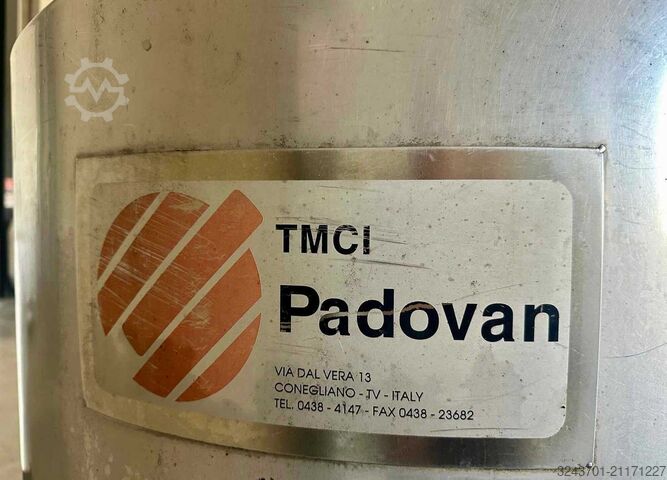Getränkemaschine TMCI Padovan Cuve inox avec agitateur