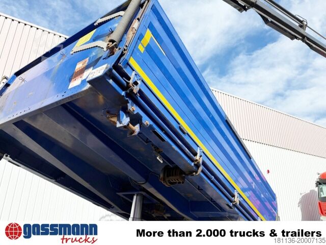 Kipper LKW Mercedes-Benz Arocs 2643 K 6x4, Kran Palfinger PK13001-K B, Funk