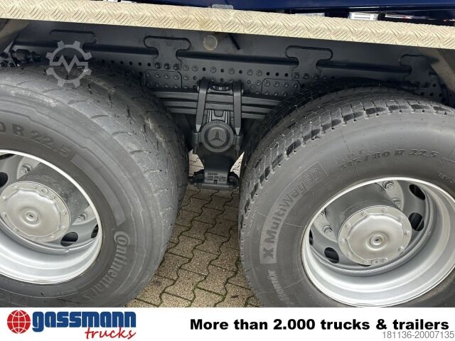 Kipper LKW Mercedes-Benz Arocs 2643 K 6x4, Kran Palfinger PK13001-K B, Funk