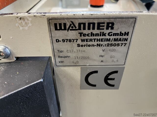 Beistellmühle Wanner Technik C17.31s