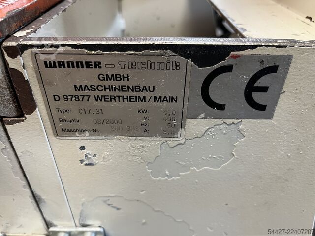 Beistellmühle Wanner Technik C17.31s