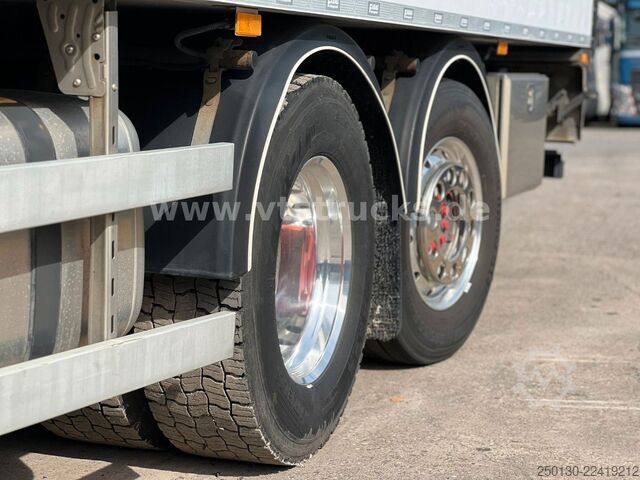 Box truck MERCEDES-BENZ Actros 2553 MP5 6x2 Lenk-/Lift Koffer mit LBW